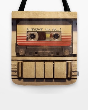 Awesome Mix Vol. 1 - GUARDIANS OF THE GALAXY Tote Bag