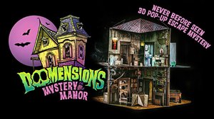 Awesome New Kickstarter For DOOMENSIONS MYSTERY MANOR Game Is Half Murder Mystery, Half Escape Room