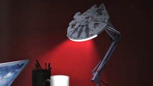 Cool Star Wars Millennium Falcon and Tie Fighter Desk Lamps to Help You Stay on the Light Side