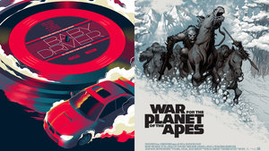 BABY DRIVER and WAR FOR THE PLANET OF THE APES Get Cool Mondo Posters