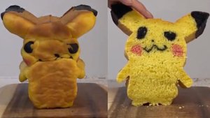 Baker Makes Ugly Loaves of Bread That Turn Out To Be Cute Anime Characters When Cut