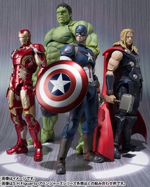 Bandai's AVENGERS: AGE OF ULTRON Action Figures