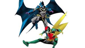 Batman and Robin Gets a POWER RANGERS Makeover From Artist Dan Mora