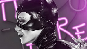 BATMAN RETURNS Cat Woman Poster Art 