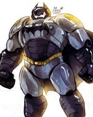 Baymax Gets Some Badass Batman Armor in Fan Art