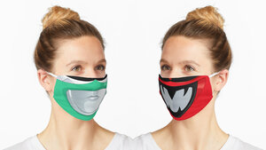 Be a Hero and Slow the Spread of COVID-19 with These POWER RANGERS Face Masks