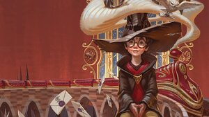 Beautiful New Book Cover Art for the HARRY POTTER Series Created for the 20th Anniversary