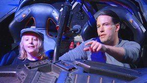 Ben Affleck Hides in the Batmobile and Confronts Fans Who Say Superman Is Better