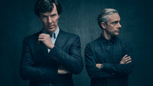 Benedict Cumberbatch and Martin Freeman Clean Up Well in New SHERLOCK Season 4 Photo