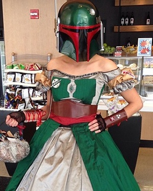 Boba Fett Ball Gown Cosplay Is Fashionably Awesome