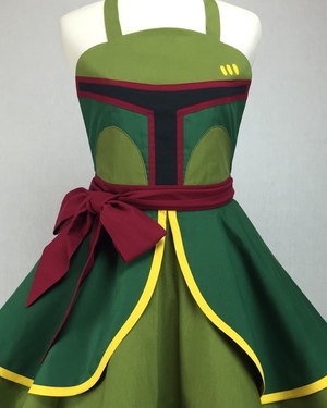 Boba Fett Pin-Up Style Cosplay Dress and More