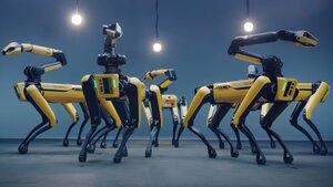 Boston Dynamics Program Their Robot Dogs To Dance in Unison