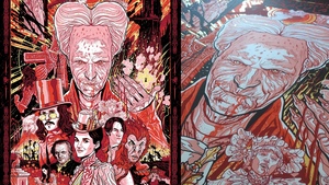 BRAM STOKER’S DRACULA Tribute Art Screen Print by PJ McQuade