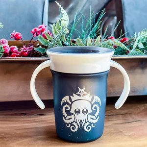 Bring the Best Gift To The Baby Shower With This Cthulhu Sippy Cup