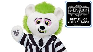 Build-A-Bear Launches a BEETLEJUICE-Themed Stuffed Bear