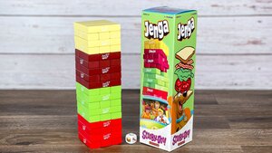 Build the Perfect Tall Sandwich in JENGA: SCOOBY-DOO EDITION from The Op