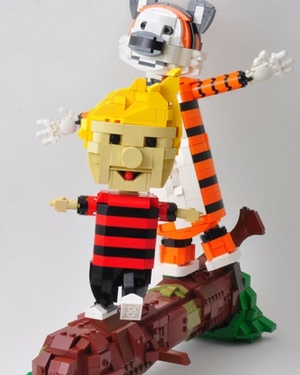 Calvin and Hobbes LEGO Greatness 