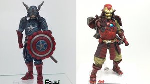 Captain America and Iron Man Get an Insane Looking Samurai Makeover