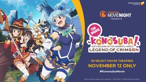 Catch the U.S. Theatrical Premiere of KONOSUBA LEGEND OF CRIMSON in November as Part of Crunchyroll Movie Nights