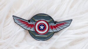 Celebrate THE FALCON AND THE WINTER SOLDIER with This Official Enamel Pin