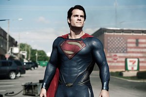 Check Out Henry Cavill Rocking the Golden Age Superman Suit