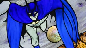 Check Out These Beautiful Superhero Stained Glass Windows Created By Jesse Olwen