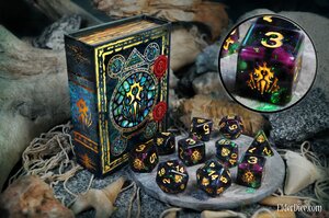 Check Out These Gorgeous Mythic Elder Dice Available on Kickstarter