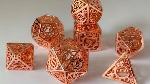 Check Out These Hollow Metal Dice