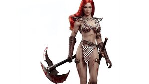 Check Out These Two Cool New RED SONJA Action Figures