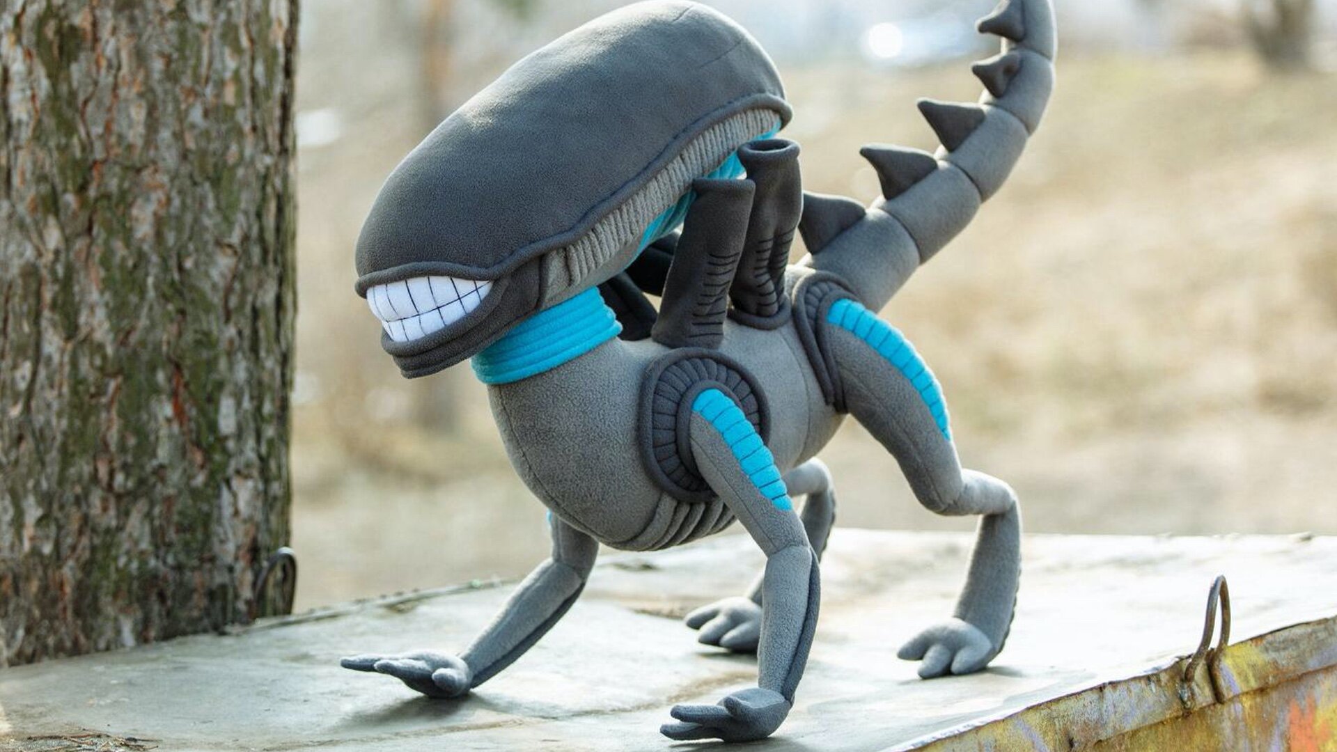 xenomorph plush toy