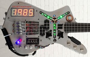 Check Out This BACK TO THE FUTURE Inspired Bass