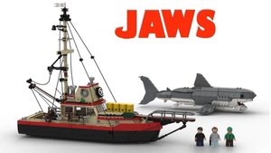 Check Out This Cool JAWS Inspired LEGO Ideas Submission!