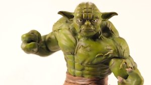 Check Out This Crazy Fan-Made Yoda Hulk Mashup Sculpture