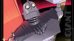 Check Out This Dynamic Poster Art For THE IRON GIANT From Artist Craig Drake