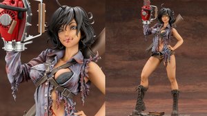 Check Out This EVIL DEAD 2: DEAD BY DAWN Female Ash Williams Bishoujo Statue