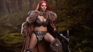 Check Out This Fiery RED SONJA Cosplay