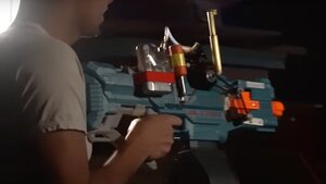 Check Out This Gas Powered NERF Blaster