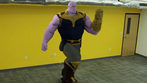 Check Out This Time Lapse Of This Mind-Blowing Thanos Lego Statue