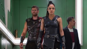 Chris Hemsworth and Tessa Thompson Suit Up in Photos From New MEN IN BLACK Film