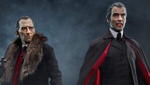 Christopher Lee’s Dracula and Peter Cushing's Van Helsing Get Sideshow Collectible Statues