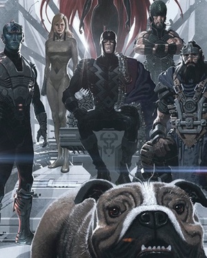 Comic Art for INHUMANS Shows Connection to AGENTS OF S.H.I.E.L.D.