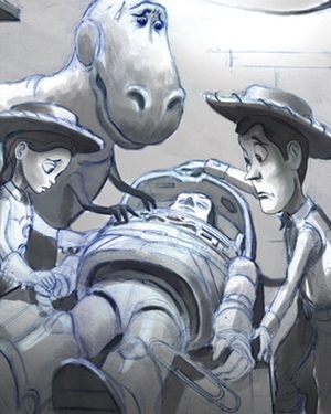 Concept Art for Disney’s TOY STORY 3 Film That Never Happened