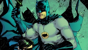 Cool 1966 Batman and Robin Inspired Art by Jim Lee and Jeremiah Skipper