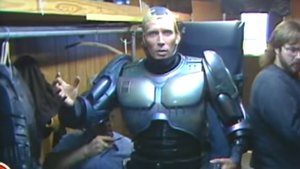 Cool 1987 ROBOCOP Set Video Shows Peter Weller Getting into His Costume