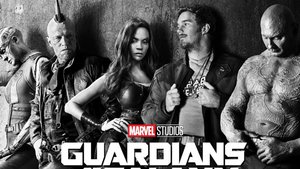 Cool Black and White Teaser Poster For GUARDIANS OF THE GALAXY VOL. 2