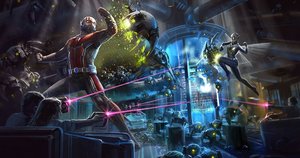 Cool Concept Art For Disney's ANT-MAN AND THE WASP and IRON MAN Theme Park Attractions