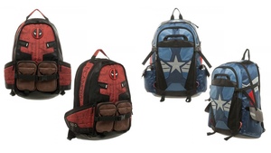 Cool DEADPOOL and CAPTAIN AMERICA-Themed Laptop Backpacks