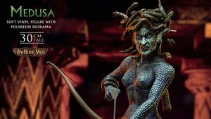 Cool Medusa Statue From CLASH OF THE TITANS Based on Ray Harryhausen's Design