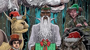 Cool New Geek Culture Christmas Cards Feature THE NEVERENDING STORY, STAR WARS, DUNE, Thanos, and More