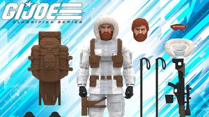 Cool New G.I. JOE: CLASSIFIED SERIES Figures - Snow Job, Scrap Iron, Steel Brigade, and Tele-Viper with Trouble Bubble